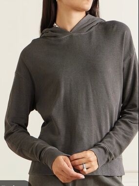 James Perse | Like new gray 100% cotton hoodie pullover sweatshirt size small